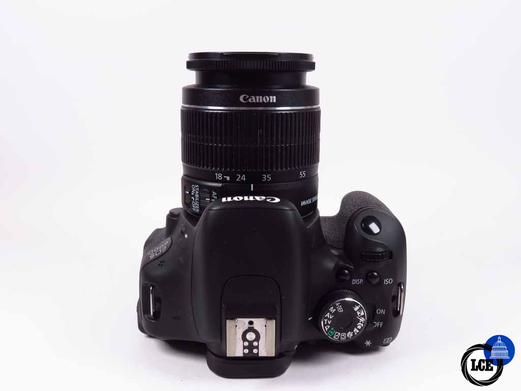 Canon EOS 600D c/w 18-55
