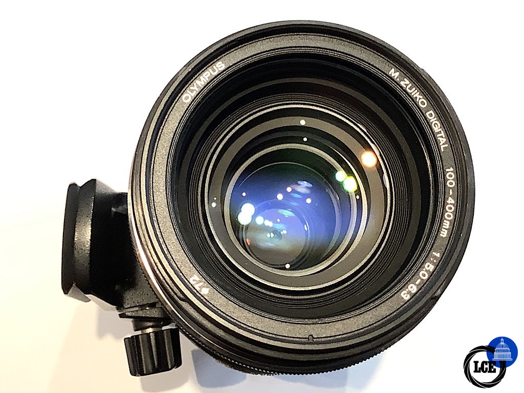 Olympus 100-400mm f5-6.3 + camouflaged cover