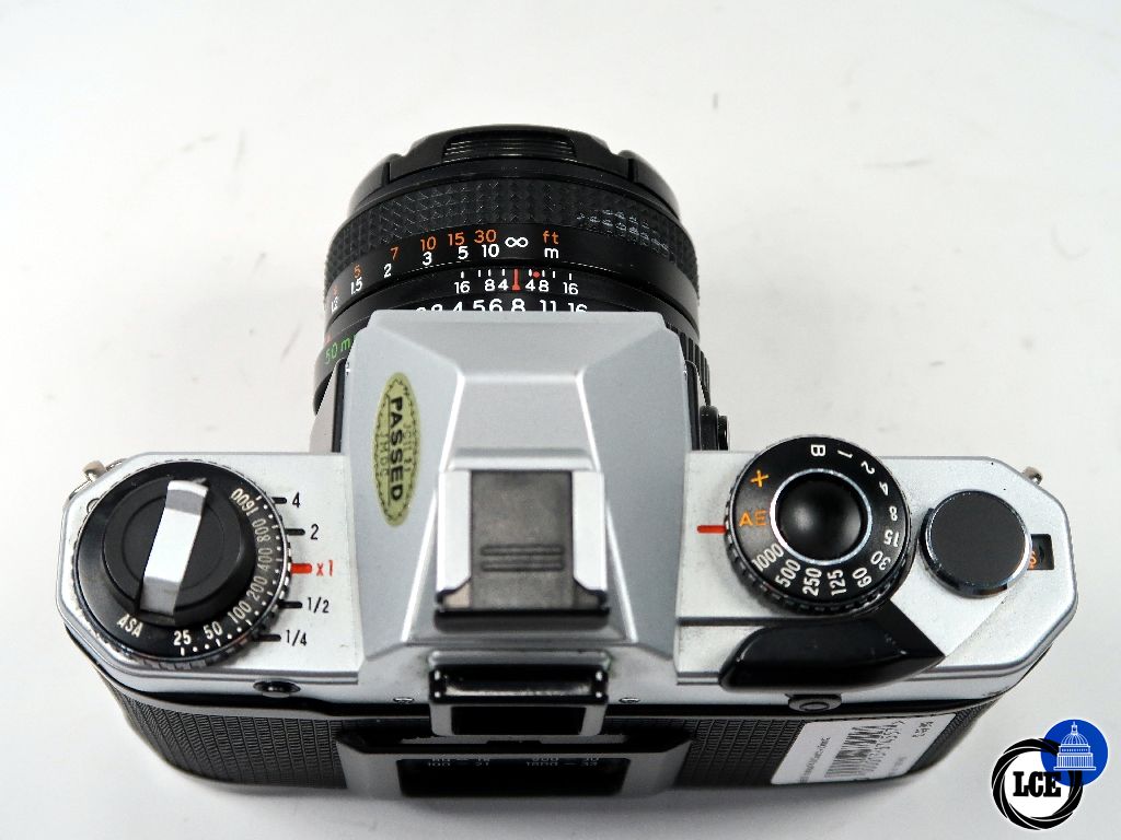 Yashica FX-D Quartz with 50mm f2
