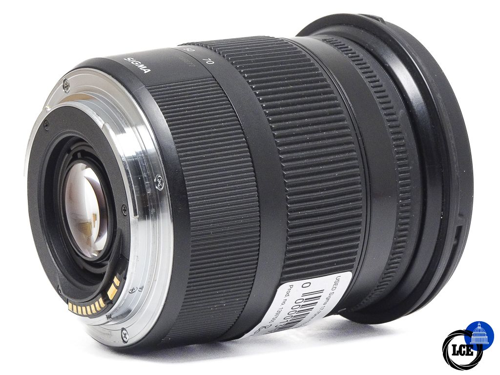 Sigma 17-70mm f/2.8-4 DC C Canon EF-S