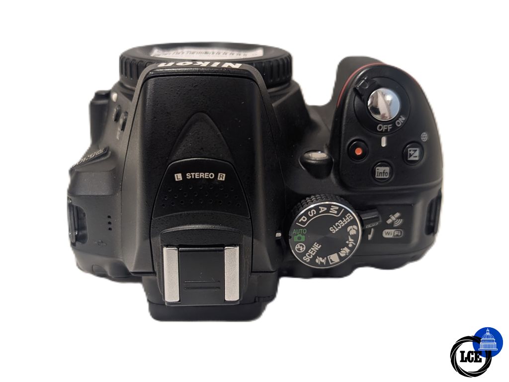 Nikon D5300 Body - Low 5360 Shutter Count 