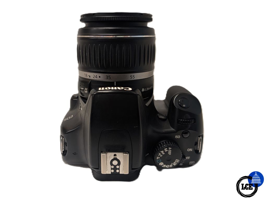 Canon EOS 1000D + EF-S 18-55mm II