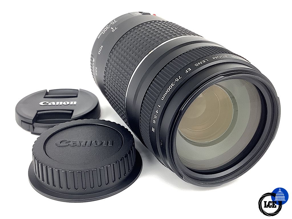 Canon EF 75-300mm F4-5.6 III