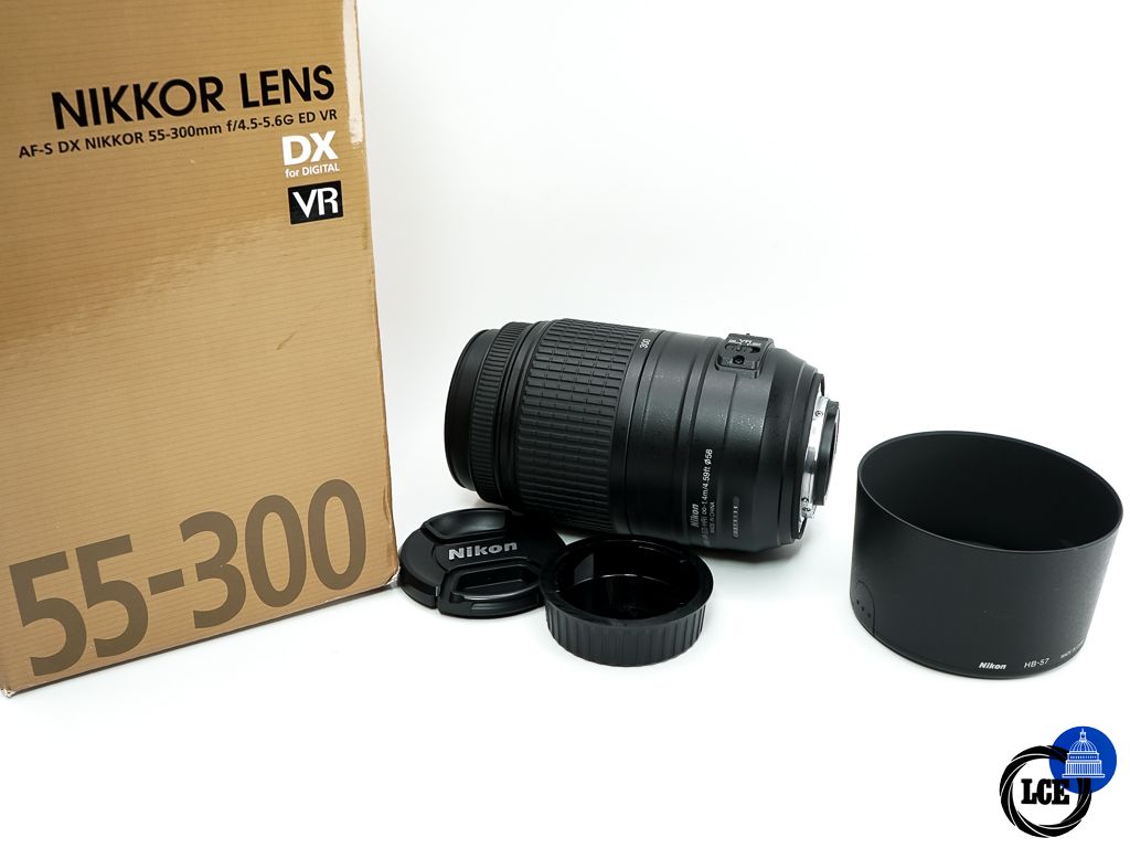 Nikon AF-S 55-300mm F4.5-5.6 ED VR DX * BOXED *