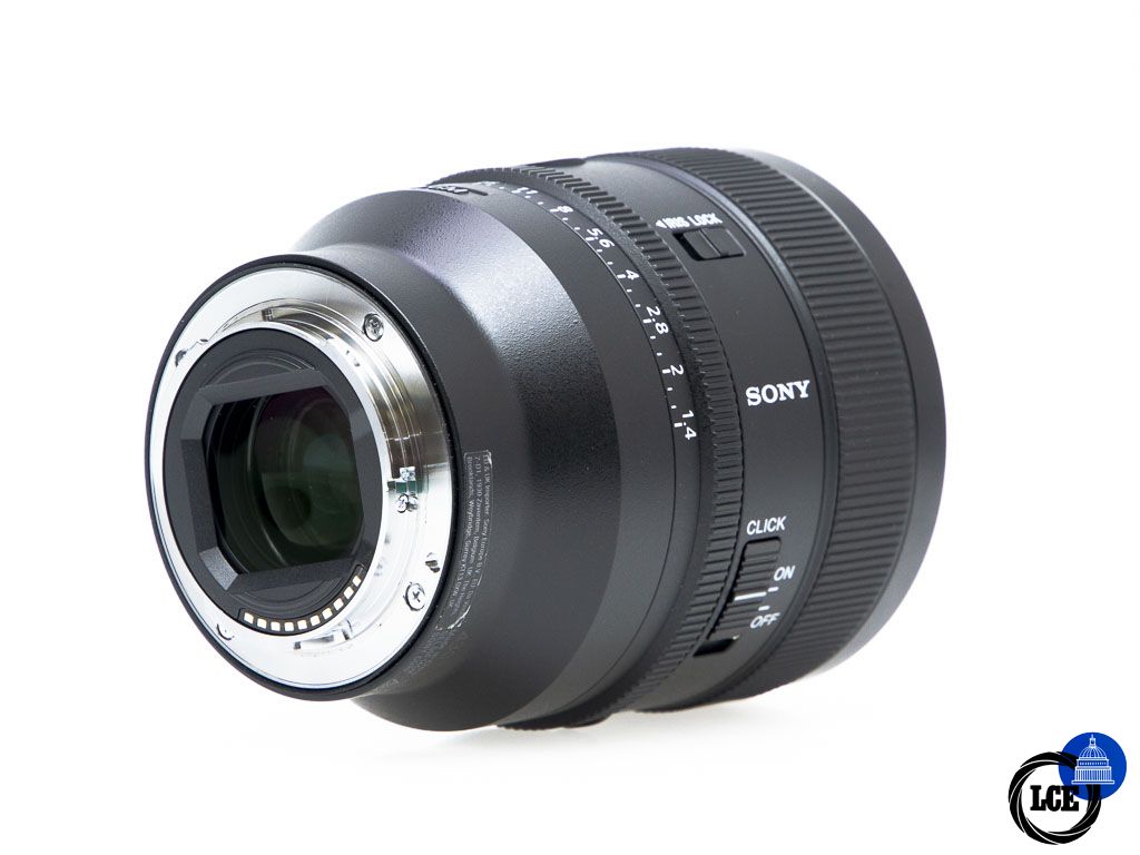 Sony FE 50mm f/1.4 GM 