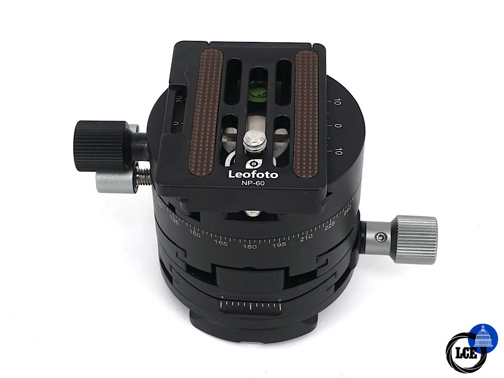 Leofoto G2 Geared Panoramic Head + NP-60 AR Plate - Boxed | 4*