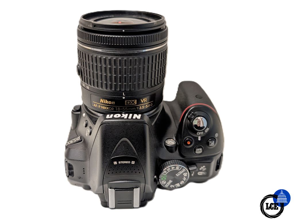 Nikon D5300 + AF-P 18-55mm VR - Low 2300 Shutter Count!