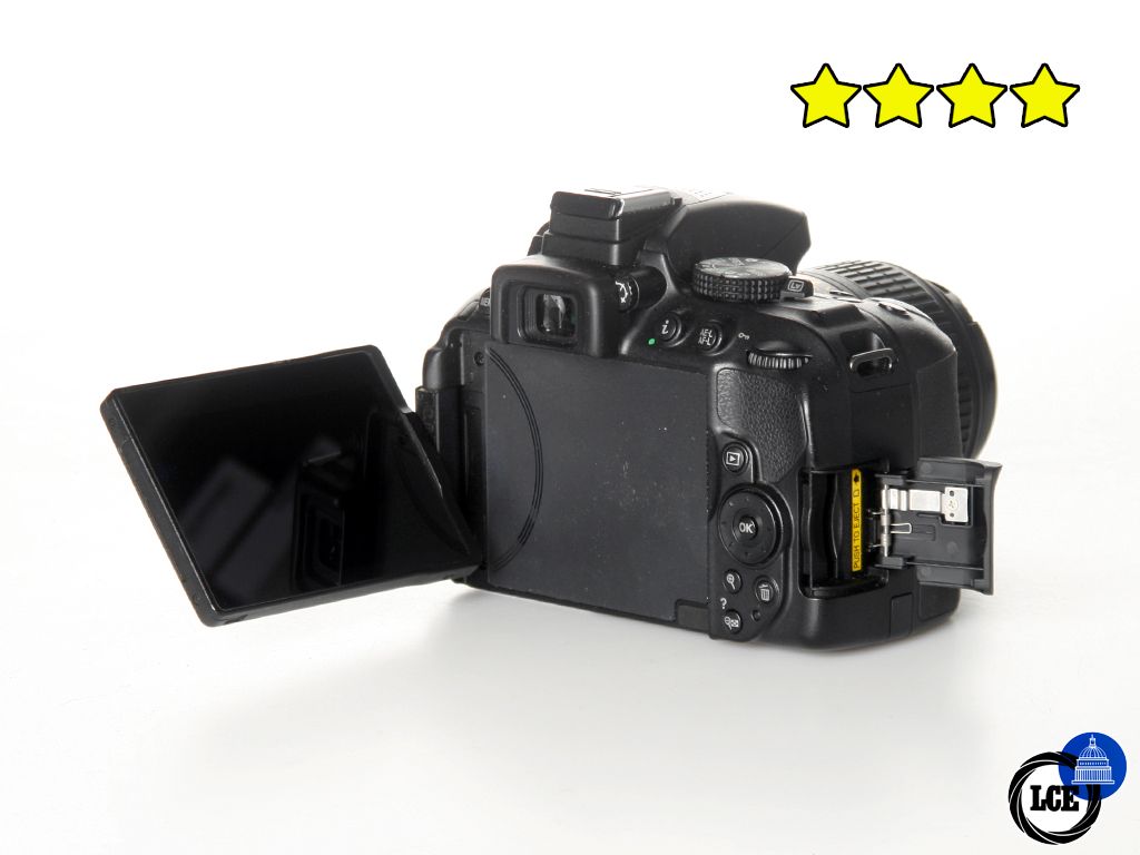 Nikon D5300+18-55mm VR GII AF-S (Low Shutter Count 6,370)