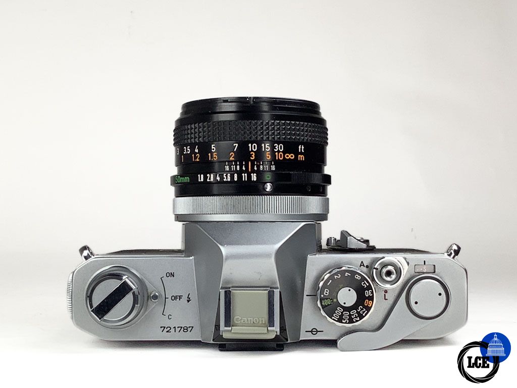 Canon FTb + 50mm F1.8