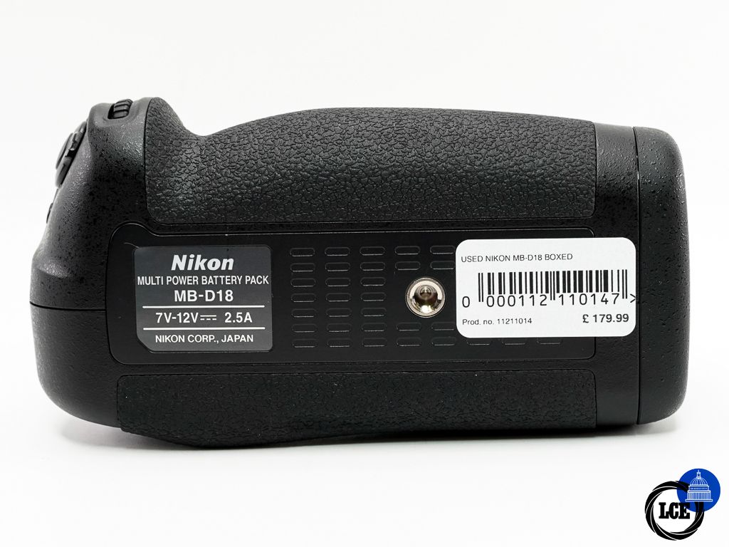 Nikon MB-D18 Battery Grip * LIKE NEW *