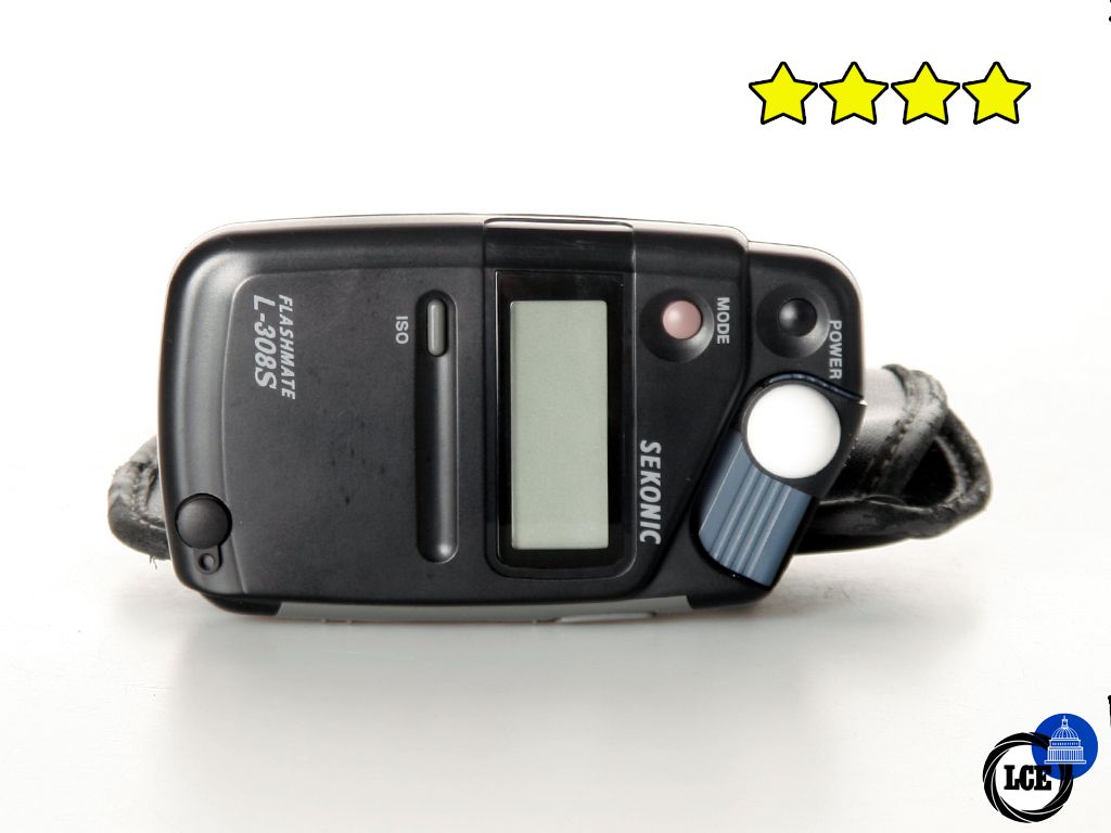 Sekonic L-308S Flashmate Light Meter (with Case and Strap)