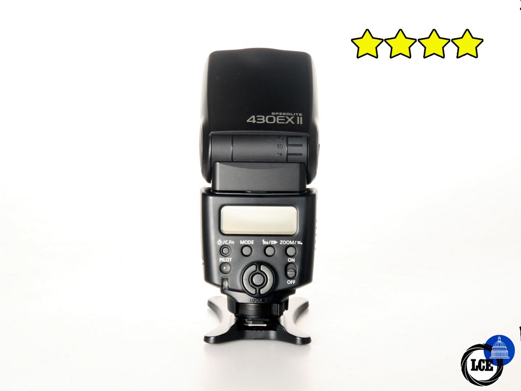 Canon Speedlite 430EX II (with Case & Stand)