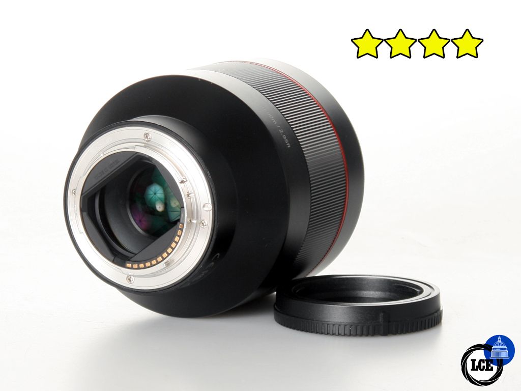 Samyang AF 85mm F1.4 - Sony FE fit (BOXED) with Hood & Case