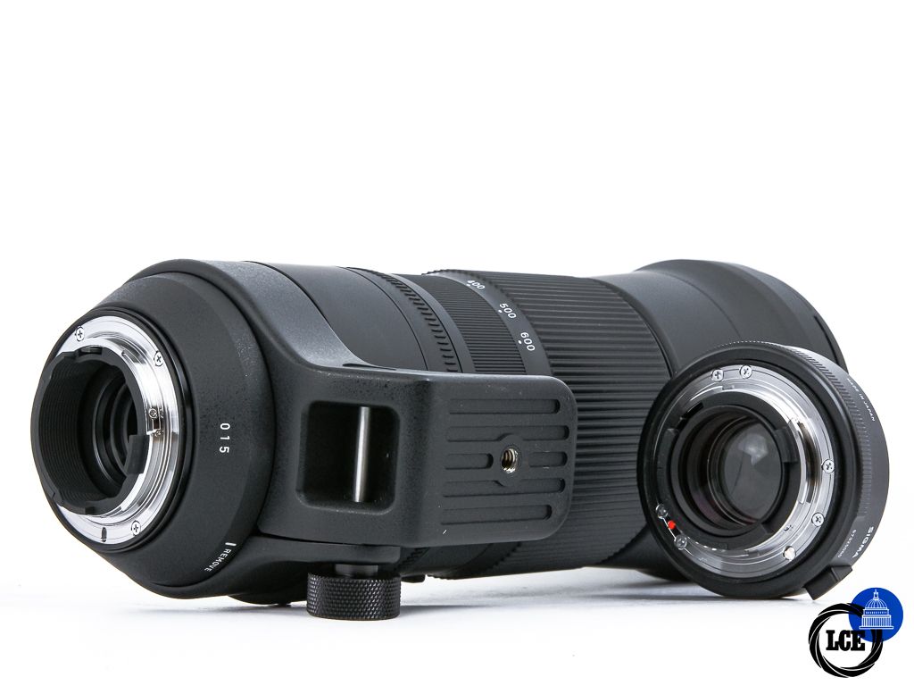 Sigma 150-600mm f5-6.3 DG 'C' OS + TC-1401 Nikon F Mount