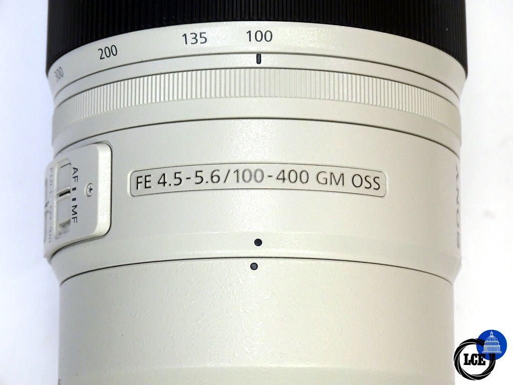 Sony FE 100-400mm f/4.5-5.6 OSS G Master Lens