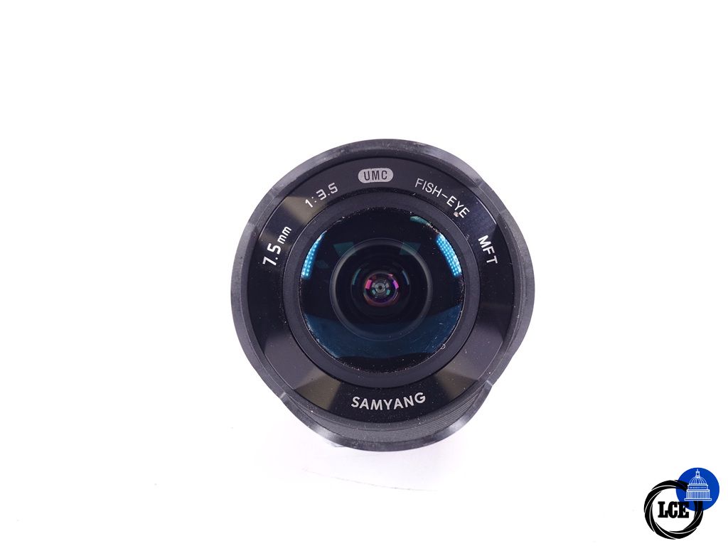 Samyang 7.5mm F3.5 Fish Eye Lens MFT