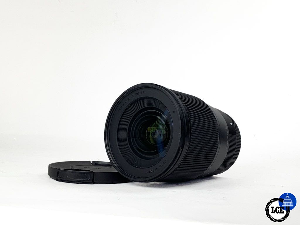 Sigma 16mm F1.4 DC DN - SONY E-Mount