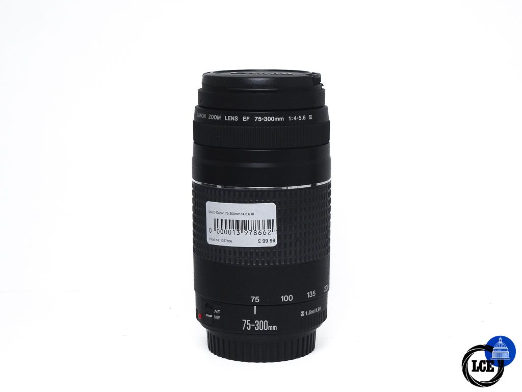 Canon EF 75-300mm f/4-5.6 III