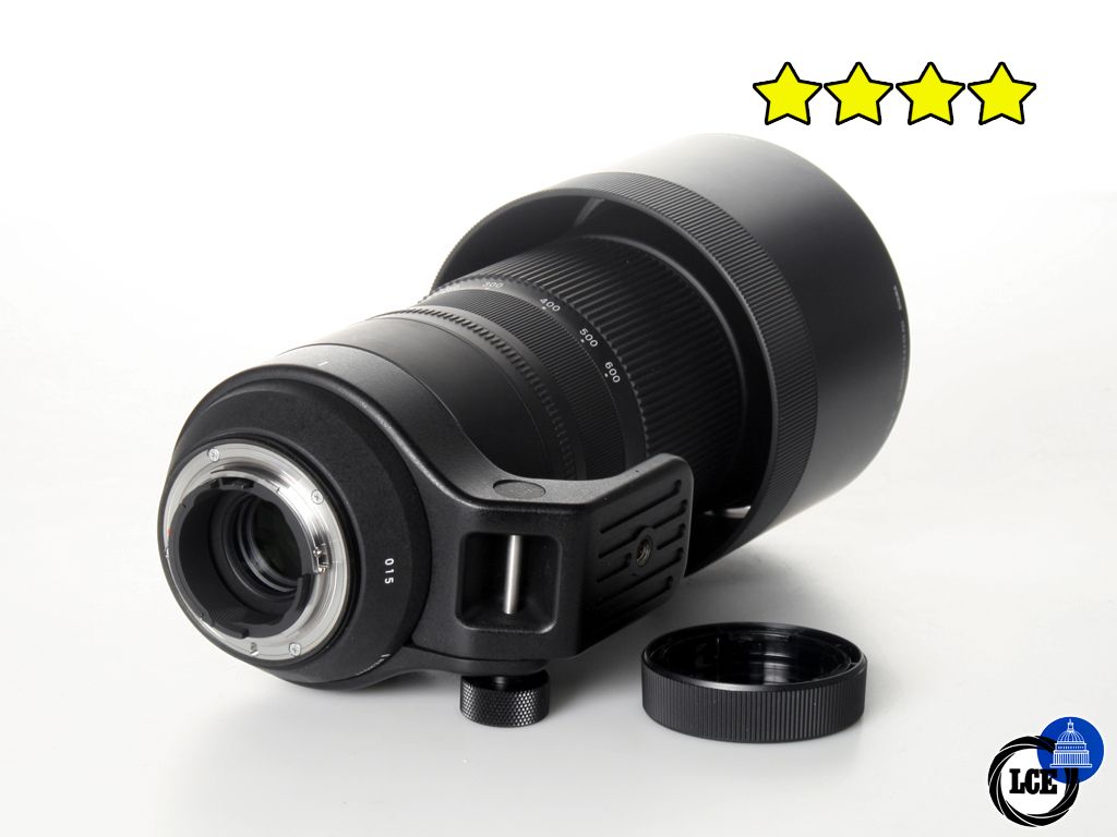 Sigma 150-600mm F5-6.3 DG OS HSM Contemporary - Nikon Fit (BOXED) with Case & Hood