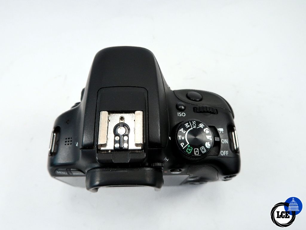 Canon EOS 100D Body shutter count 5.5k