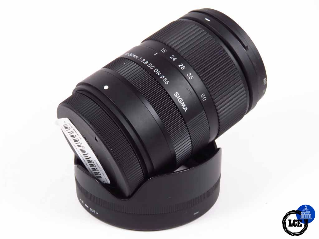 Sigma 18-50mm f2.8 Fujifilm X Mount