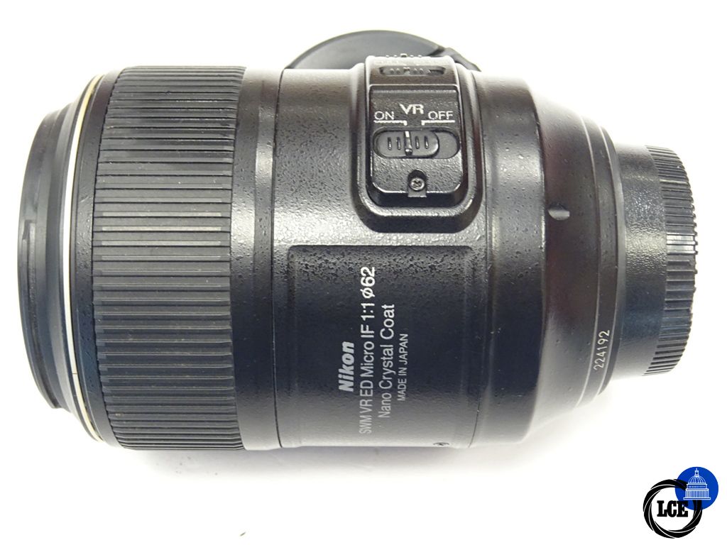 Nikon 105mm macro F2.8 G ED