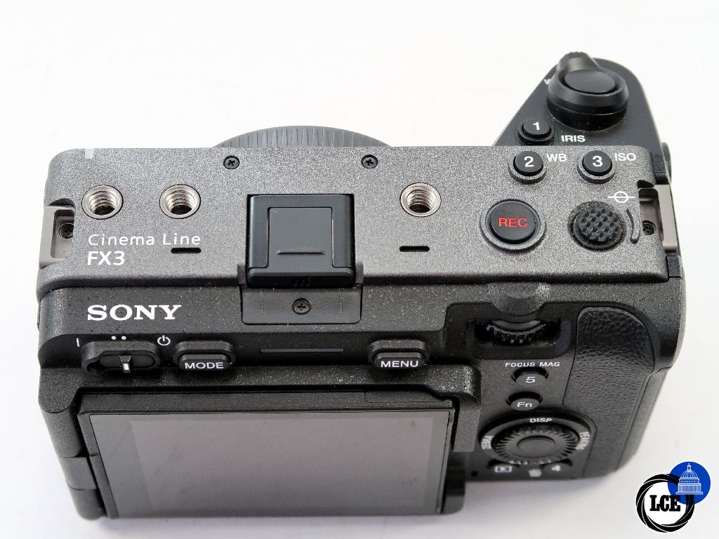 Sony FX3 Cinema Line + XLR1 handle grip
