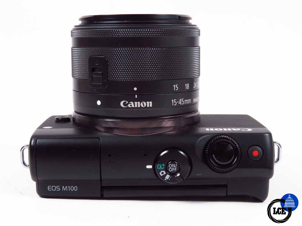 Canon EOS M100 c/w 15-45