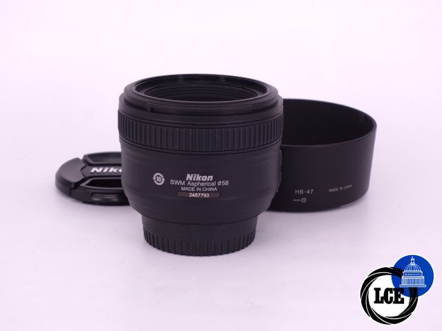 Nikon AF-S 50mm F1.8G 