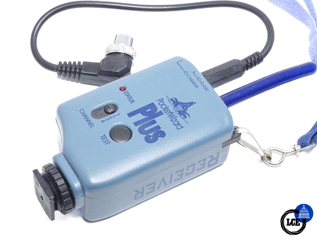 Pocket Wizard Plus 1tx + 1rx Elinchrom output