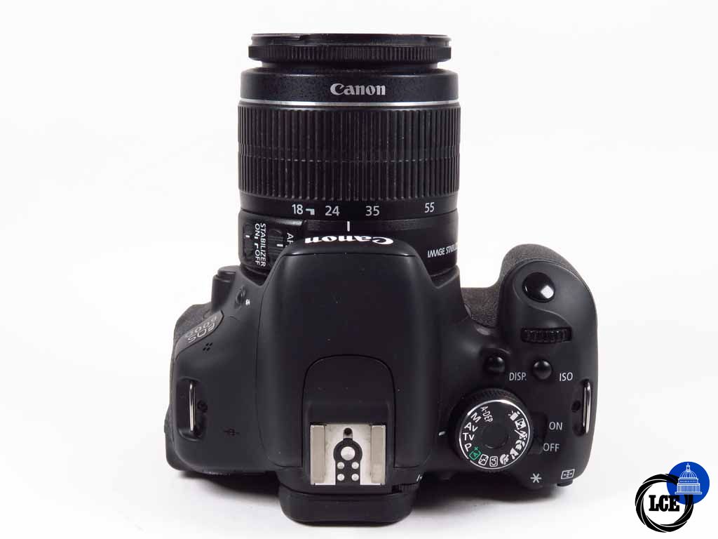 Canon EOS 600D c/w 18-55