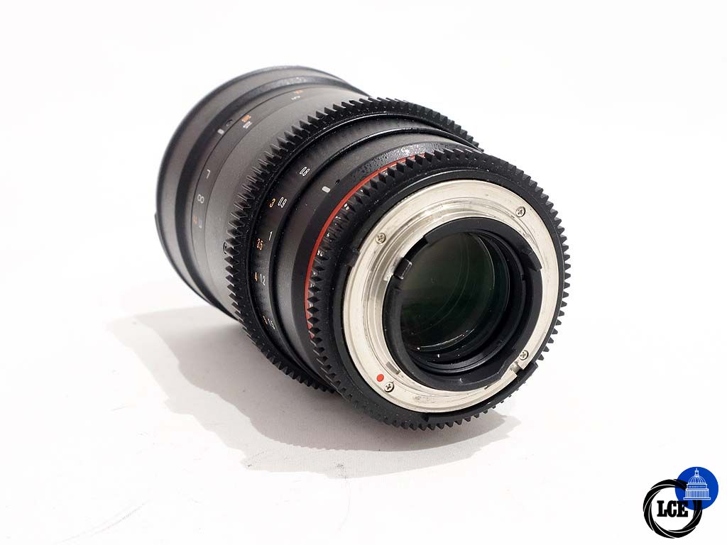 Samyang 135mm T2.2 Cine lens Nikon MF