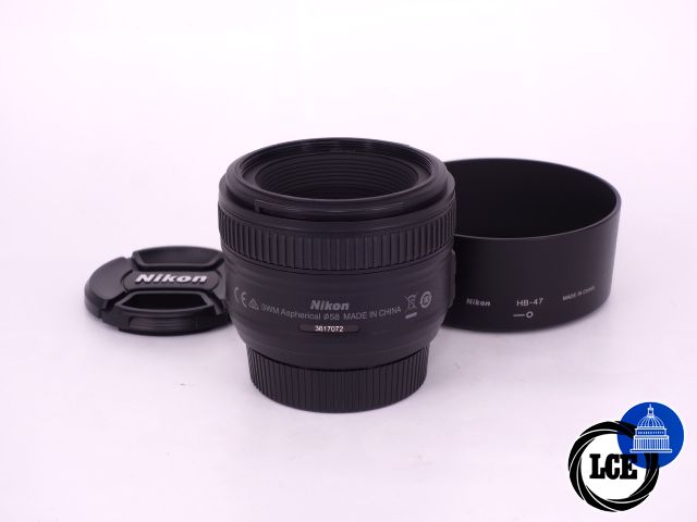 Nikon AF-S 50mm F1.8G