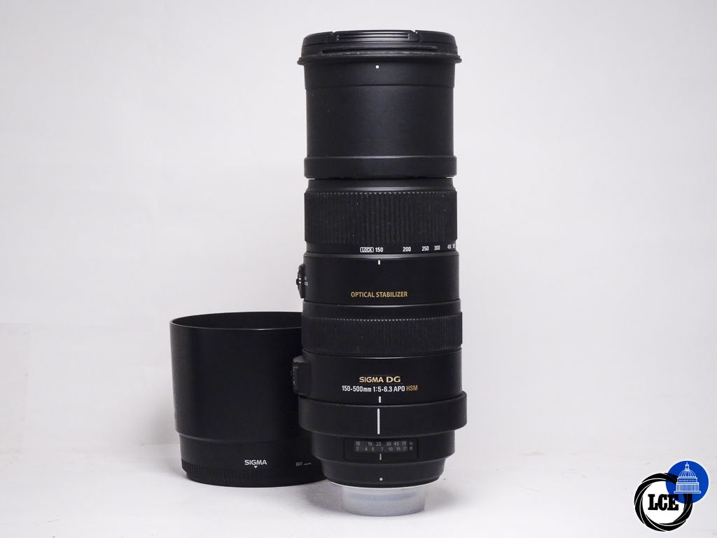 Sigma 150-500mm f5-6.3 APO HSM - Nikon F fit
