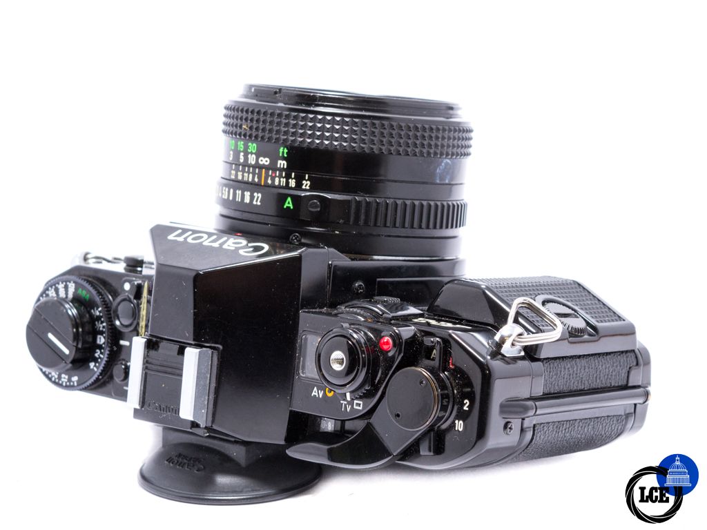 Canon A-1 + FD 50mm f1.8 