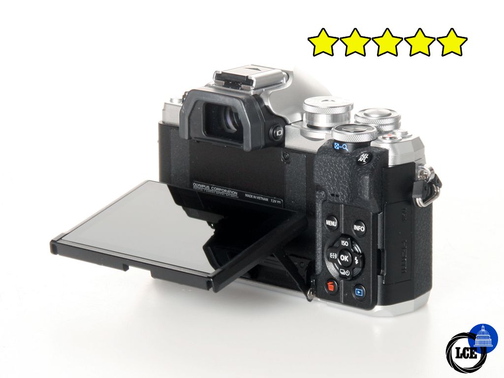 Olympus OM-D E-M10 MK IV Silver Body (Low Shutter Count 1,319)