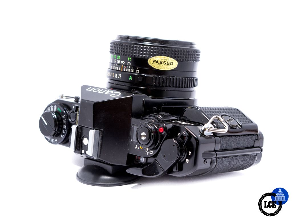Canon A-1 + FD 50mm f1.8