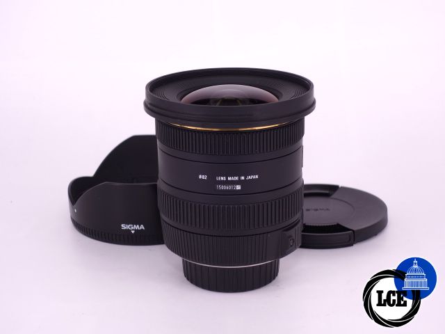 Sigma 10-20mm F3.5 DCHSM EX for Nikon F Mount