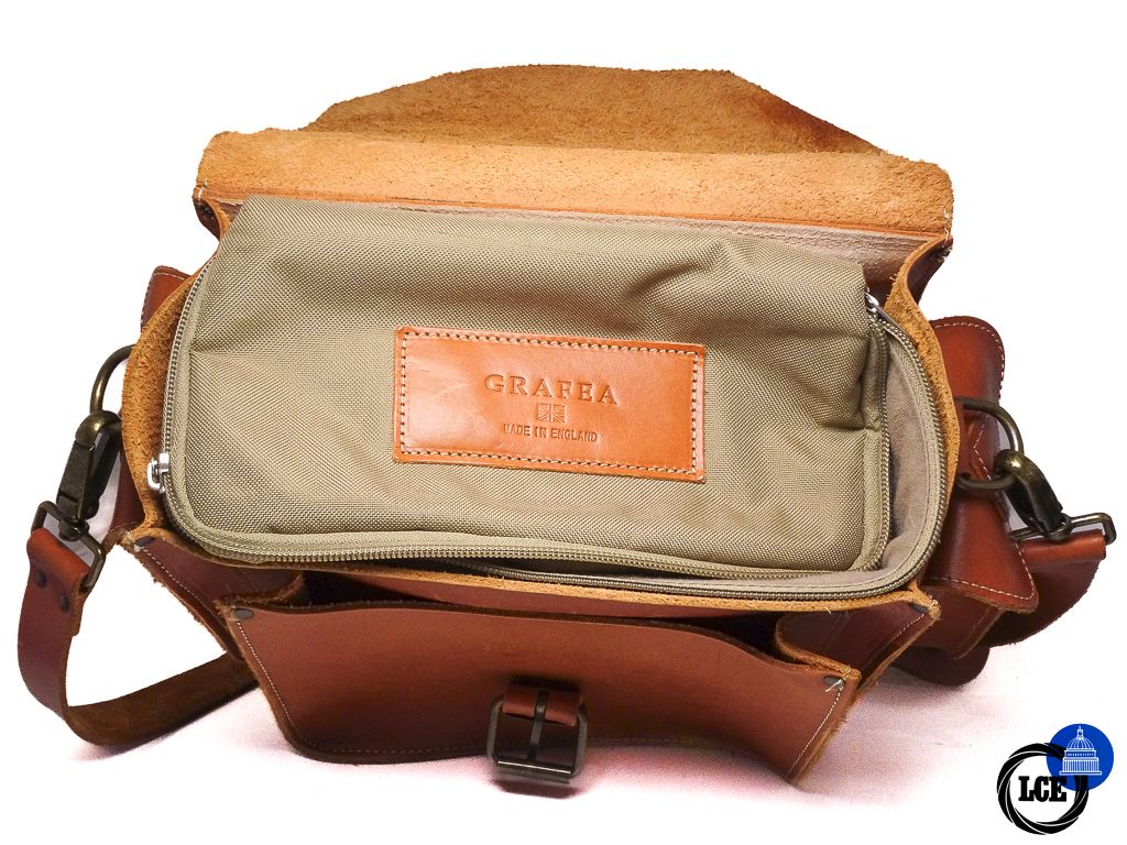 Miscellaneous Grafea Leather Camera bag caramel