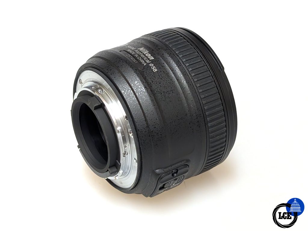 Nikon AFS 50mm F1.8G