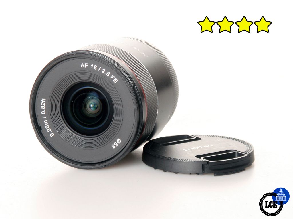 Samyang 18mm f/2.8 AF Sony FE (with Case)
