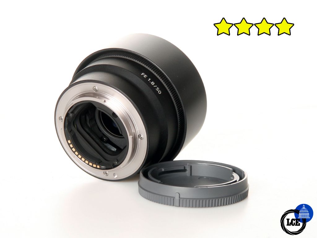 Sony FE 50mm f/1.8 (with Hood)