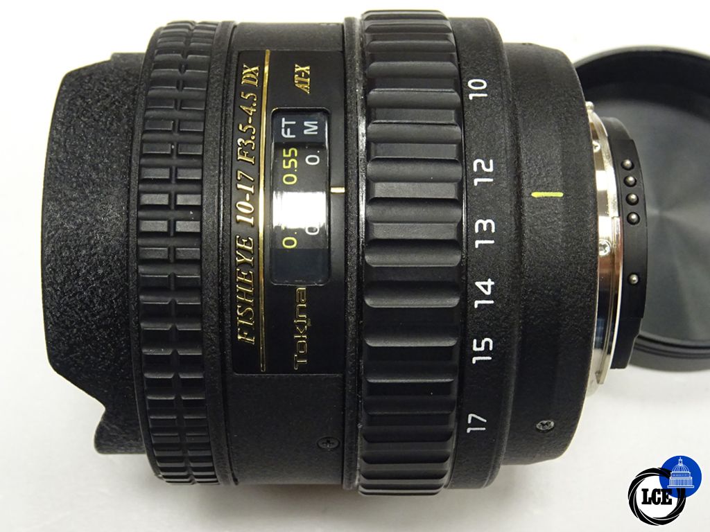 Tokina 10-17mm f3.5-4.5 DX AT-X  Fish Eye