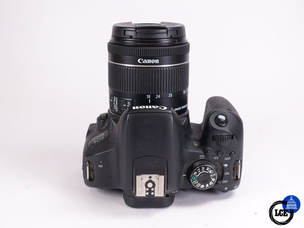 Canon EOS 800D + 18-55mm