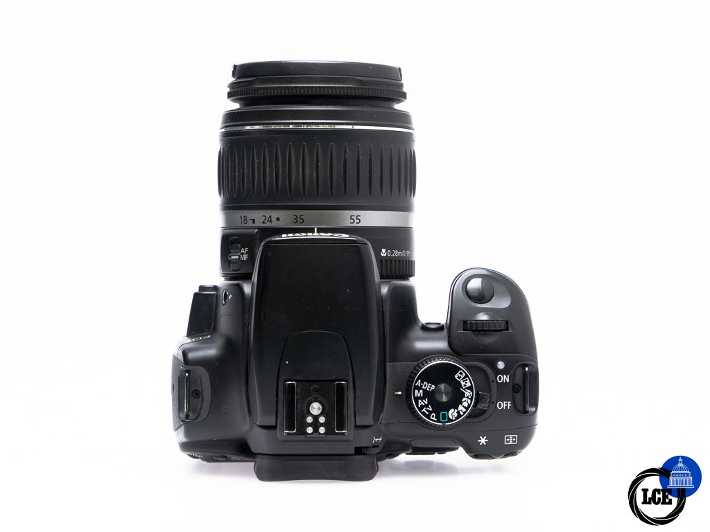 Canon EOS 400D + 18-55mm f/3.5-5.6 II