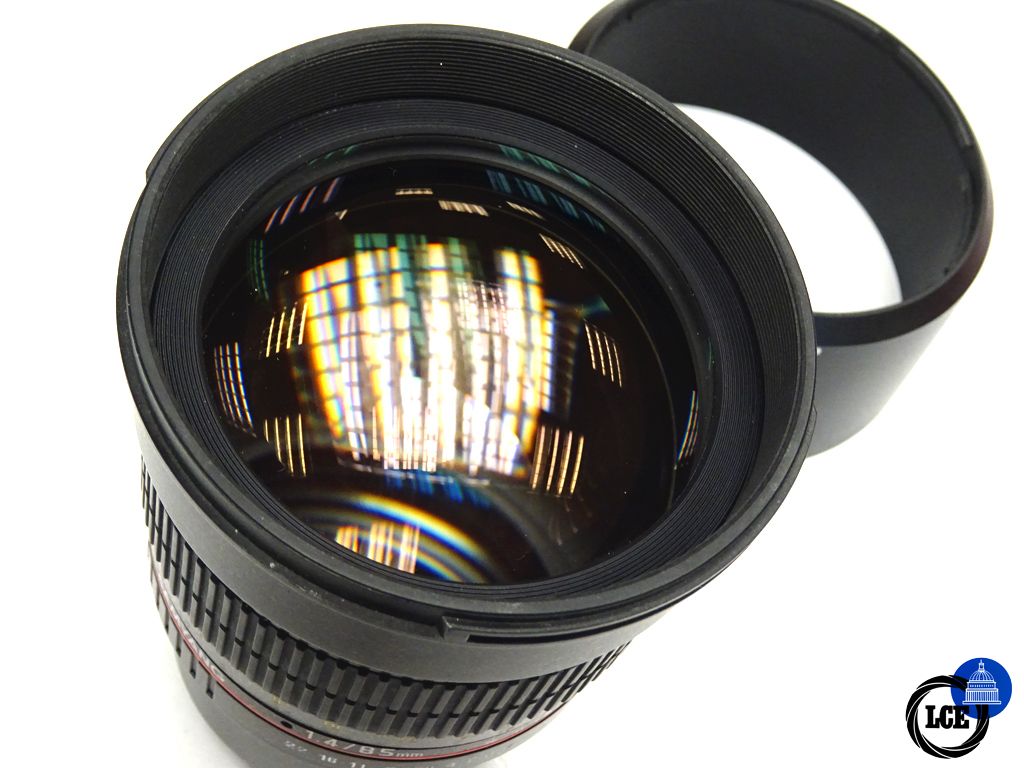 Samyang 85mm f1.4 Fuji fit
