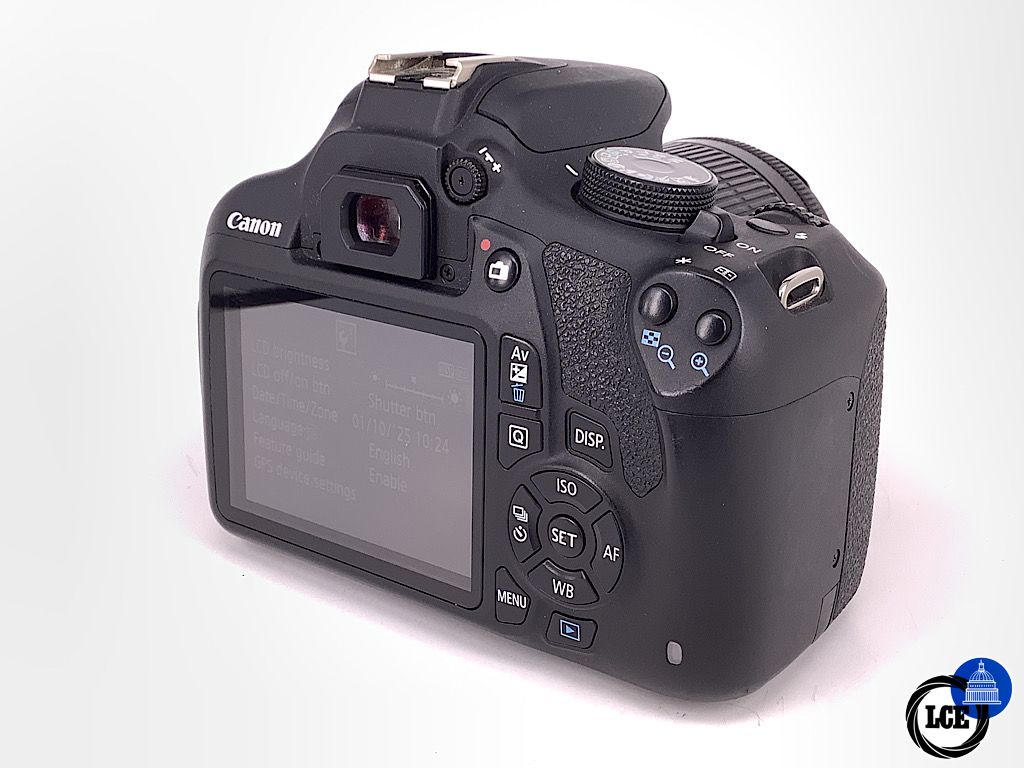 Canon EOS 1200D + 18-55mm IS STM - 7.4k shutter count 