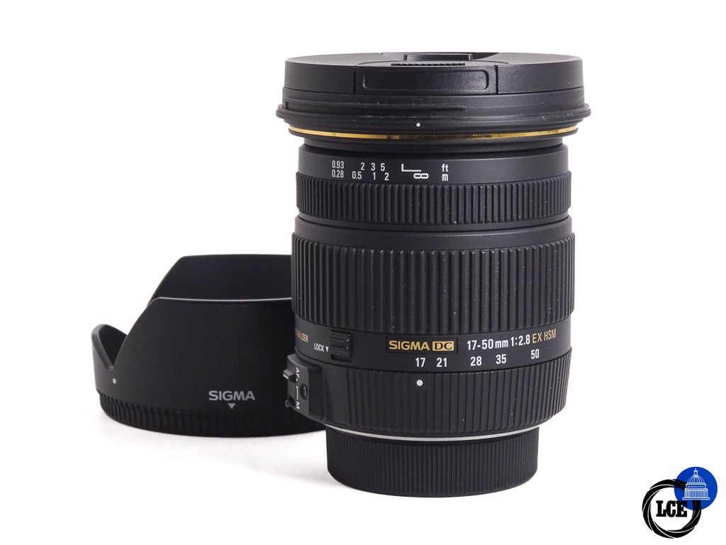 Sigma 17-50mm f2.8 DC EX OS HSM - Nikon fit