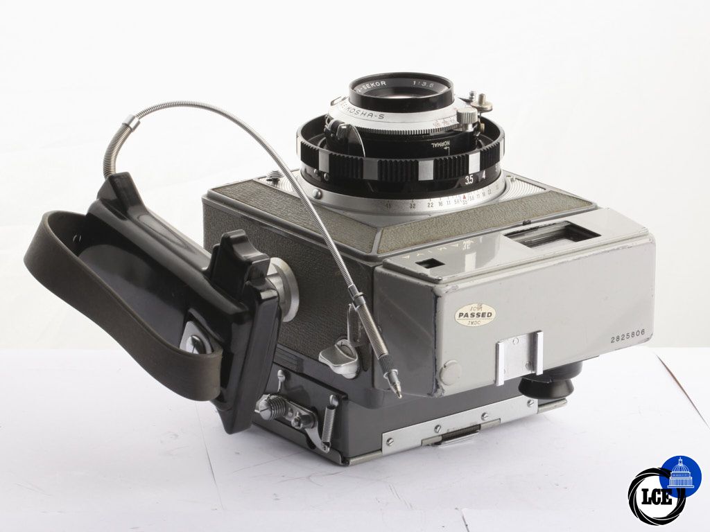Mamiya Press 23 [Original] [1964] + 90mm f/3.5 + 2x 6x7 Backs [3*] | 10115053