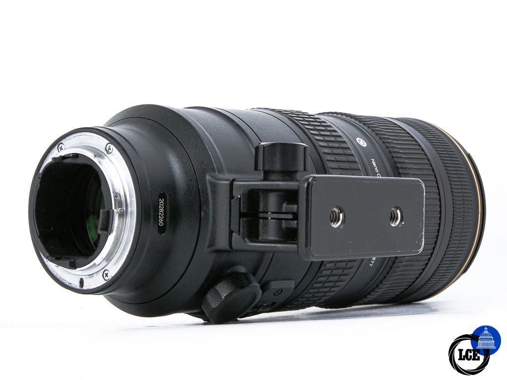 Nikon AF-S 70-200mm f2.8 G ED VR II